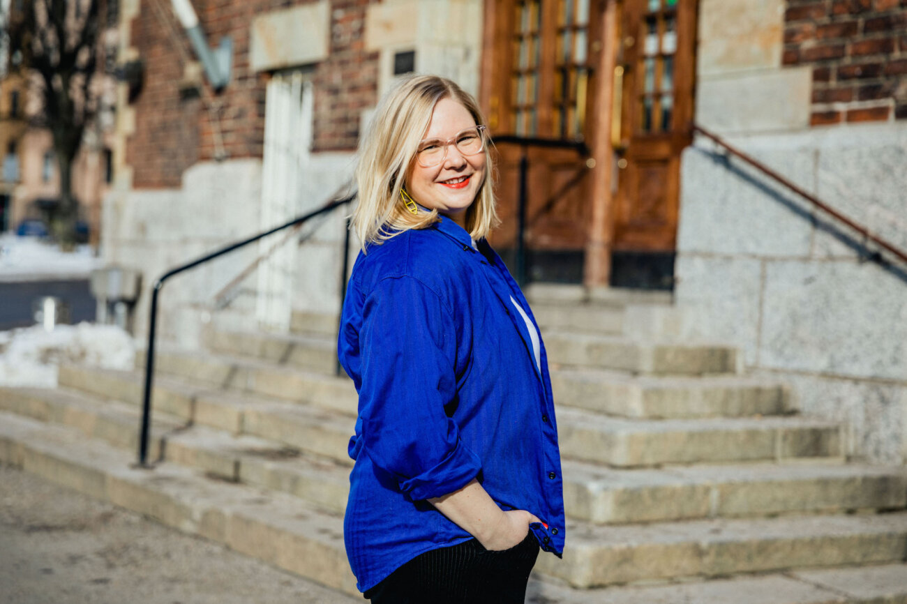 Michaela von Kügelgen på Berghälls bibliotek