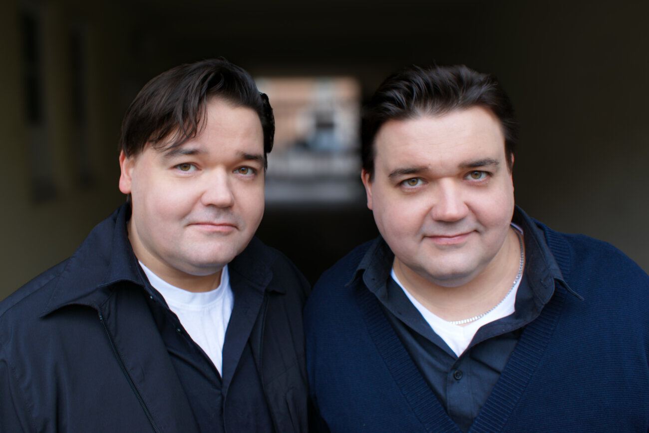Författarsamtal med Janne och Johnny Ramstedt på Drumsö bibliotek