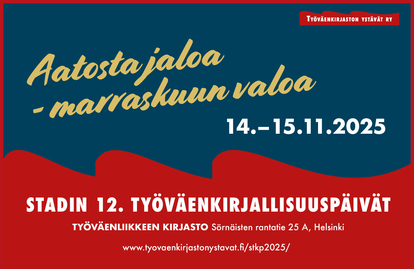 Stadin 12. työväenkirjallisuuspäivät